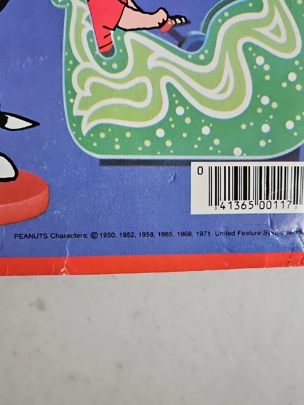 Vtg Peanuts Portfolio 2 pocket folder